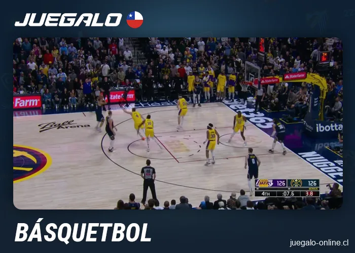En qué torneos de baloncesto se puede apostar en Juegalo Chile