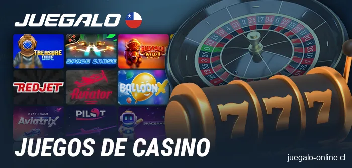 Juegos de casino de Juegalo en Chile